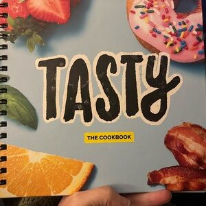 Tasty Cookbook with Colorful Cover